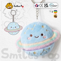 Gantungan Kunci Boneka Planet Kustom, Disetujui CE & UKCA. Smilespop Menyediakan Logo & Ukuran Kustom untuk Gantungan Tas Lucu Grosir.