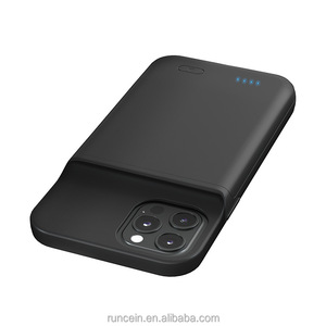RUNCEIN, batería de polímero ultrafina portátil, 6800mAh, funda de Banco de energía inalámbrica para <span class=keywords><strong>iPhone</strong></span> 16 pro Max <span class=keywords><strong>iPhone</strong></span> 12/<span class=keywords><strong>13</strong></span> /14/15promax - Product Image 2