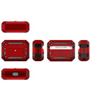 Funda protectora para auriculares de PC TPU con armadura anticaída de un grado para Apple <span class=keywords><strong>Airpods</strong></span> Pro Cover - Product Image 2