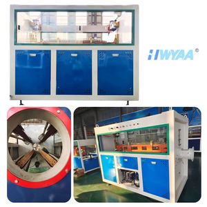 Hwyaa hoàn toàn tự động ống máy làm cho <span class=keywords><strong>PVC</strong></span> HDPE PPR vật liệu với CE ISO9001 chứng nhận và Siemens PLC - Product Image 5