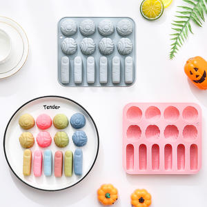 Molde de Silicona para Pastel con Forma de Dedo Cortado, Cerebro y Globo Ocular para Halloween, para Pastel de Mousse, Paquete al por Mayor, Solo Lavado a Mano - Product Image 3