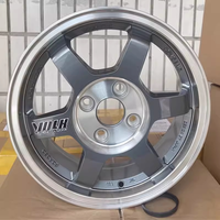 Rueda de Aro Ancho de 14/15/16/17/18 Pulgadas 5.5J-8J ET35 para Fit, Odyssey, Excelle, Lancer Evolution