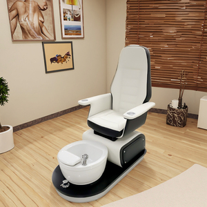 Silla de Pedicura en Oferta, Silla de Spa para Pedicura Profesional para Salones y Spas, con Calefacción Inteligente, Masaje de Rodillas con Burbujas de Calor - Product Image 1