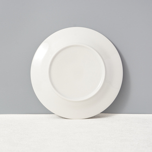 Màu Trắng Tinh Khiết 10.5-Inch Gốm Bữa Ăn Tối Tấm Duy Nhất Mảnh Loose-Đóng Gói Bộ Đồ Ăn Tùy Chỉnh - Product Image 3
