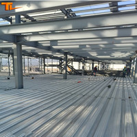 Matériau de plancher en acier de grande hauteur Plancher en acier galvanisé