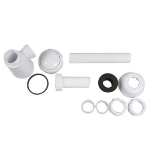 WaiiHO 024 Trampas de Desagüe Clásicas Empotradas en Pared con Sello de Agua en U de PP para Desodorización - Product Image 6