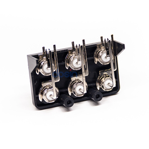 <span class=keywords><strong>2</strong></span>*3 <span class=keywords><strong>BNC</strong></span> nữ Jack ổ cắm góc cạnh RF cáp đồng trục 50ohm cho <span class=keywords><strong>CCTV</strong></span> Phụ Kiện 6GHz <span class=keywords><strong>BNC</strong></span> kết nối - Product Image 2