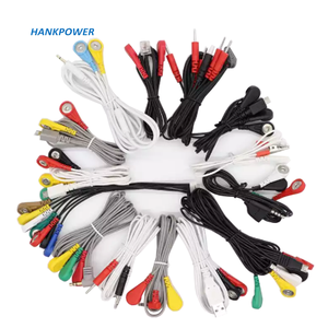 Botones ECG <span class=keywords><strong>3</strong></span> en 1 a <span class=keywords><strong>3</strong></span>,5 Cable AUX Cable a presión ECG de <span class=keywords><strong>3</strong></span> derivaciones con conector de audio de ángulo recto de <span class=keywords><strong>3</strong></span>,5 MM para máquinas Tens EMS - Product Image 5