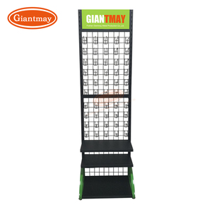 Siêu thị lưới tường Giá cửa hàng bán lẻ tùy chỉnh dây lưới hiển thị móc đứng - Product Image 2