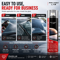 Spray Nettoyant Vitres Anti-Graisse, Nettoyant Pare-Brise en Aérosol pour Éclats Nocturnes et Traces de Nettoyage, Entretien Vitres Voiture, Vente en Gros