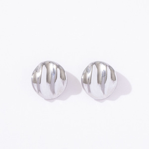 Geometric <b>Stud</b> Earrings <b>Titanium</b> Steel 18K Gold Plated High End Party Fashion Women's Jewelry - Product Image 3