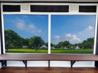 Cabine de fumage modulaire portable d'extérieur avec fenêtre en verre