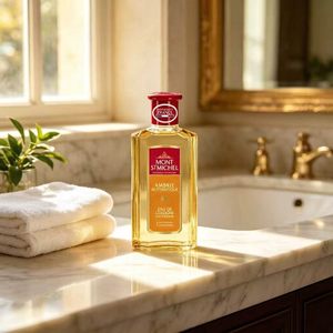 Mont St Michel Ambree Authentique Eau de Cologne 250ml Parfum Boisé Longue Durée Unisexe Fabriqué en France - Product Image 4