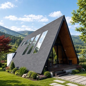Maisons préfabriquées en bois de 50 m2 au <span class=keywords><strong>Portugal</strong></span>, en Roumanie, en Bulgarie et en Australie - Prix pour les projets de villas de vacances - Product Image 2