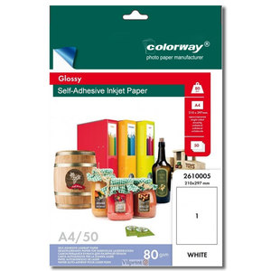 Colorway Factory - Vinilo Adhesivo Plateado Sedoso A4 para Impresión de Inyección de Tinta, Película Adhesiva Impermeable para Impresoras Láser e Inyección de Tinta - Product Image 4