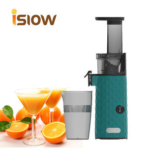 Extracteur de jus lent compact de <span class=keywords><strong>luxe</strong></span> Islow, nouveau style 2022, facile à nettoyer, <span class=keywords><strong>presse</strong></span> à froid, extracteur de jus de céleri avec gobelet à jus, brosse de nettoyage, sans BPA - Product Image 2