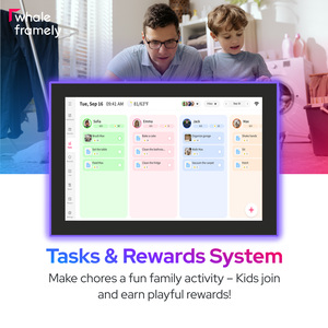 <span class=keywords><strong>Nuevo</strong></span> <span class=keywords><strong>Calendario</strong></span> Digital Inteligente 2026 de 10 Pulgadas, Planificador de Pared con Luz LED de Recordatorio, Organizador Familiar, Sincronización con <span class=keywords><strong>Google</strong></span> <span class=keywords><strong>Calendar</strong></span> - Product Image 3