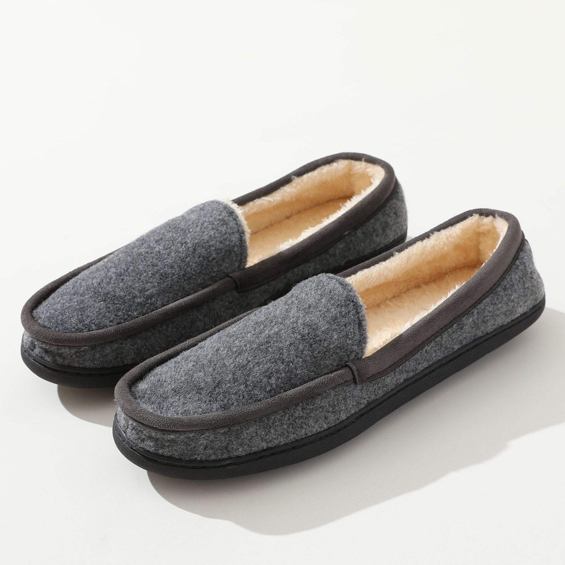 0630 loafer gris feutre pour homme