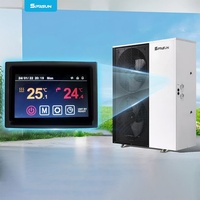 20KW ev elektrik tasarrufu ısıtma sıhhi sıcak su A + + + SU ISITICI hava kaynaklı ısı pompası