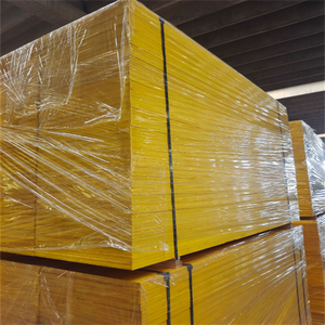 Gỗ vật liệu xây dựng 21mm 27mm dày màu vàng sơn đầy đủ thông 3 lớp ván khuôn gỗ tấm - Product Image 5