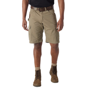 Pantalones Cortos Cargo de Algodón para Hombre, Casuales de Verano, Transpirables, Ecológicos, Teñidos Lisos, Tejido, Cintura Media, Servicio OEM - Product Image 1
