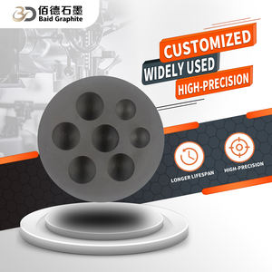 แม่พิมพ์กราไฟต์แรงดันไอโซสแตติกแบบกำหนดเองจากโรงงาน แข็งแรงสูง ถอดแบบง่าย สำหรับลูกปัดแก้ว - Product Image 1