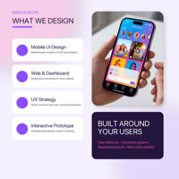 Services de conception de sites web mobiles avec interface utilisateur pour des pages rapides et optimisées pour Internet sur /MAC/Linux & -Stock disponible