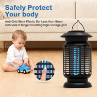 Lampe anti-moustiques portable à lumière UV, contrôle de l'éclairage, pour extérieur, garage, hôtel, écologique, durable, électrique, ABS, domestique, pratique 1