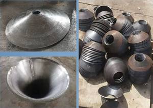 Machine automatique hydraulique de cône de roulement de feuille de fer d'arbre de trois rouleaux - Product Image 6