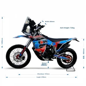 NOUVEAU Kews K25-Rally NC450 Moto tout-terrain de rallye à grand déplacement pour le désert, la forêt et la course sur route, Chine, vitesse maximale de 180 km/h - Product Image 1
