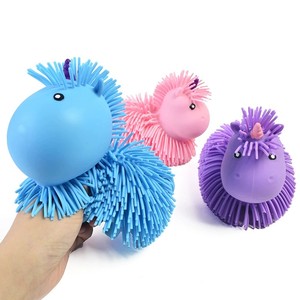 CHENXI Jouet sensoriel anti-stress en silicone souple grande taille licorne à presser pour tous les âges - Product Image 4