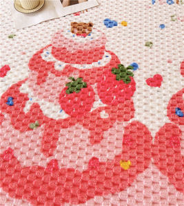 Sábana de bolsillo profundo de alta elasticidad con Oso de dibujos animados para niños, Funda de colchón, Sábana bajera, funda de cama, juego de cama, sábanas para el hogar - Product Image 5