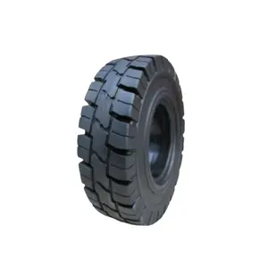 厂家直销实心轮胎28x9-15(8.15-15) 前轮6.50-10用于3-3.5T叉车的方向盘