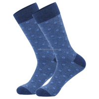 Chaussettes pour hommes de haute qualité, motif Argyle, chaussettes classiques pour affaires, chaussettes en coton, blanches, noires, colorées, chaussettes de bureau pour hommes