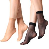 Chaussettes en nylon transparent