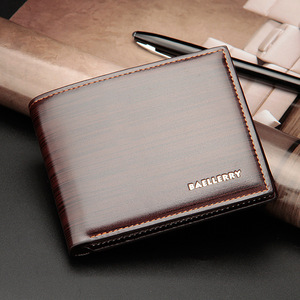 Portafoglio da <span class=keywords><strong>uomo</strong></span> piccolo minimalista di lusso in pelle sintetica - Product Image 4