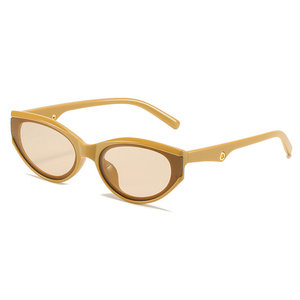 Sunray in Stock Popular Ladies Cat Eye <strong>Sunglasses</strong> for Adults <strong>Personalised</strong> Jelly Colour White Red Blue Frames Made PC Material - Product Image 6