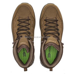 Botas de Senderismo de Gamuza Impermeables para Hombre Elkland, Zapatos de Trekking Casuales para Otoño, con Suela de Goma Vibram Antideslizante y Ligera - Product Image 3