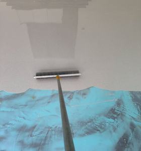 צבע אפוקסי לציפוי רצפות בעל גימור מבריק דמוי שיש, צבע אפוקסי פנימי וחיצוני עם חול צבעוני, צבע רצפה בעל יכולת פילוס עצמי - Product Image 4