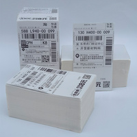 Étiquettes thermiques 75x125mm, étiquettes d'expédition 3x5, autocollants d'étiquettes de code-barres 3*5, papier autocollant thermique 75*125 avec ligne perforée