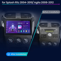 Junsun V1 EU Stock Wireless CarPlay Android Auto Navigation pour SUZUKI Splash Ritz 2004-2010 Car Autoradio Multimedia Video