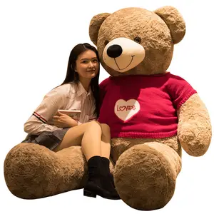 Giant Teddy Bear Doll Plush Toy Hugging Bear Oversized Doll Bear Qixi Valentine's Day Girl Confession Gift 520 Gift