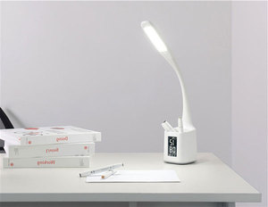 Beautiful White 3d desk lamp adjustable with Pen Holder - Product Image 6
