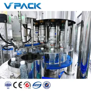 Plastic Bottle Fill Machine Full Set Complete PET Plastic Small Bottle Drinking Water Production Line / Bottle Water Filling Machine/ Water Packing Machine