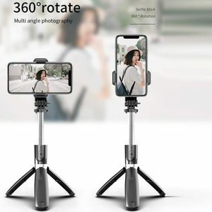 Perche <span class=keywords><strong>Selfie</strong></span> sans fil <span class=keywords><strong>4</strong></span> en 1 L02, trépied pliable, monopode, universel pour Smartphones, Gopro et caméras de sport - Product Image 2