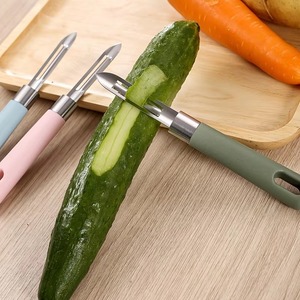 Stainless Steel Peeling Knife, Household Fruit and Vegetable <b>Peeler</b>, Potato, Cucumber, <b>Apple</b> Peeling Knife, Multi-Functional Non - Product Image 5