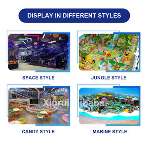 Équipement de terrain de jeu intérieur pour enfants doux et durable approuvé par le TUV pour enfants avec balle et narration interactive pour la <span class=keywords><strong>maternelle</strong></span> - Product Image 3