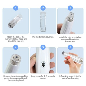 Stylo d'hydratation automatique sans aiguille 2024, instrument de beauté à eau liquide, stylo d'hydratation nano microcristallin, best-seller - Product Image 3