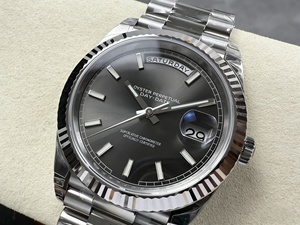 Reloj Mecánico de Lujo de la Mejor Calidad, Resistente al Agua, 41 mm, Fábrica VS, Acero 904L, Movimiento ETA 3255, Reloj de Buceo 228239, Gris de Lujo - Product Image 3