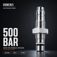 Capteur de Proximité DOMENZI BHS0053 BHS0054, Série Bande de Pression 500 Bar pour Ports de Machines et Applications Panneautrices